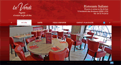 Desktop Screenshot of pizzeria-leverdi.fr